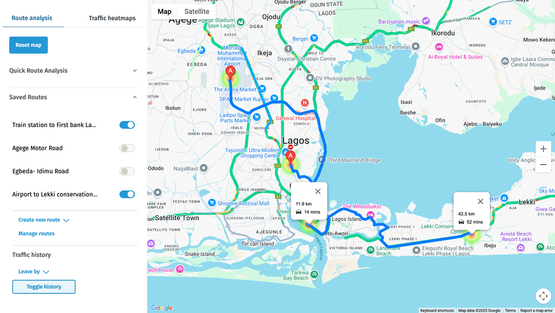 LAMATA / Geospatial Information System